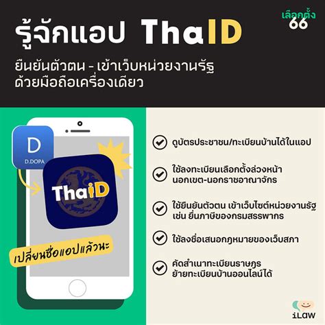 รู้จักแอป Thaid ยืนยันตัวตนเข้าเว็บหน่วยงานรัฐด้วยมือถือเครื่องเดียว Ilaw