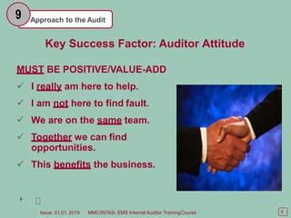 Approach to the Audit | PPT