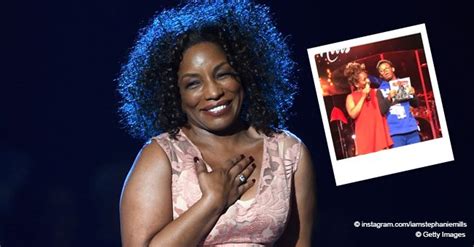 Stephanie Mills Proudly Promotes Her Special Needs Son Farad S 1st Book