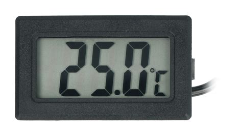 Panel Thermometer With Lcd Display From To Degrees Celsius And