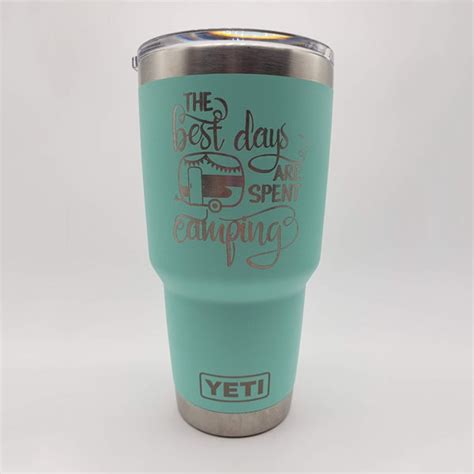 Camping Engraved YETI Rambler Tumbler Engraved Travel Mug | Etsy