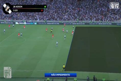 Var Tem Linha De Impedimento Pol Mica Em Vasco X Nova Igua U