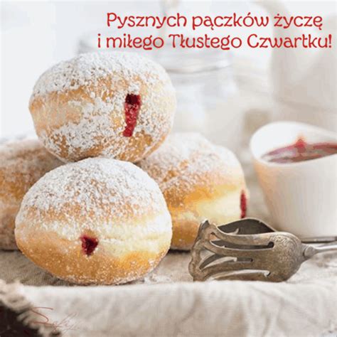 Pączki z marmoladą na tłusty czwartek Gify i obrazki na GifyAgusi pl