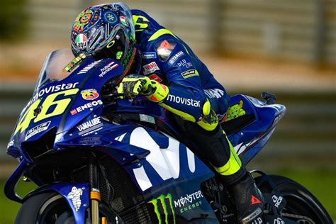 Valentino Rossi Yamaha Factory Racing Valencia MotoGP Test