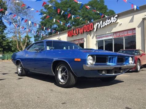 1972 PLYMOUTH CUDA 340 MATCHING NUMBERS FACTORY PISTOL GRIP 4 SPEED