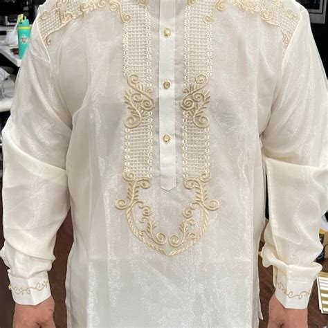 Barong Tagalog Arman11 Style With Inner Lining Filipino National