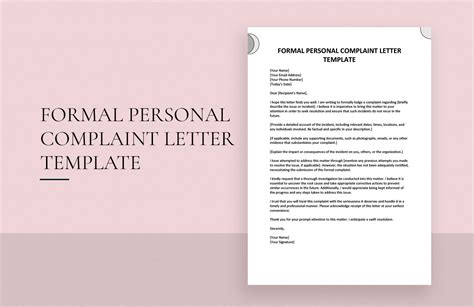 19+ Customer Complaint Letter Templates - PDF, DOC