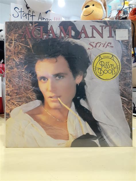 Lp Adam Ant Strip Hobbies Toys Music Media Vinyls On Carousell