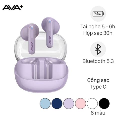 Tai Nghe Bluetooth True Wireless Ava Freego Plus Pt Gi R Ch Nh H Ng