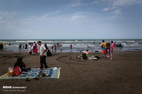 Mehr News Agency - Beach tourism at Caspian Sea