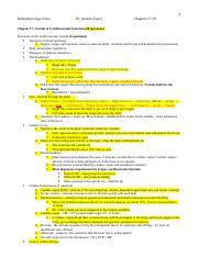 Pathophysiology Notes Ch 17 18 Doc 1 Pathophysiology Notes Dr