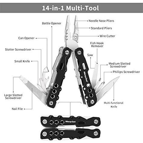 Multitool 25 In 1 Multi Tool Pliers Stainless Steel Folding Pocket