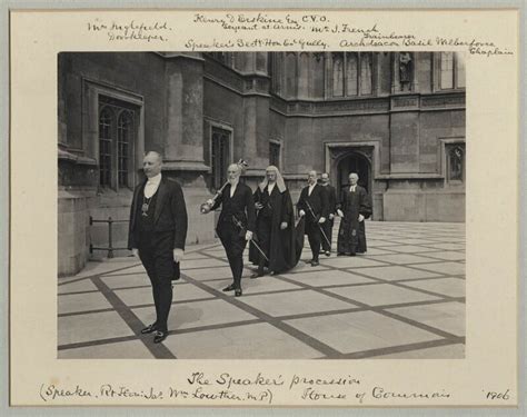 NPG x134418; 'The Speaker's procession' - Portrait - National Portrait ...