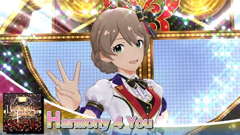 【4k】ミリシタ Harmony 4 You Mm ミリシタ4周年曲 4周年衣装ドリーム・プレリュード Youtube