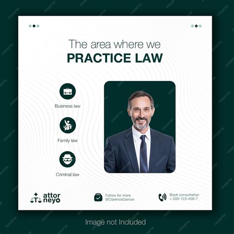 Premium Psd Social Media Design Templates For Law Firms Advocates And