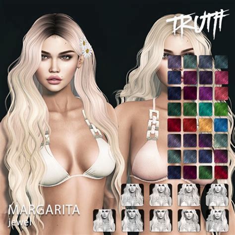 Second Life Marketplace Truth Margarita Fitted Mesh Hair Jewel