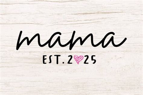 Varsity Mama PNG Mama Est 2025 SVG Mom Graphic By Createaip Creative