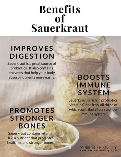 The Health Benefits of Sauerkraut - Mirror Friendly