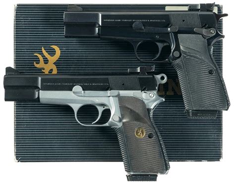 Two Browning Semi-Automatic Pistols | Rock Island Auction