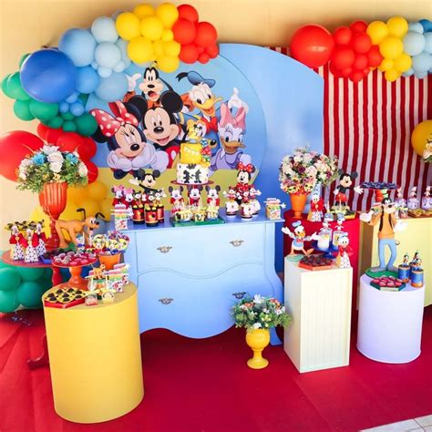 Decoração De Festa Turma do Mickey Festa turma do mickey Decoração