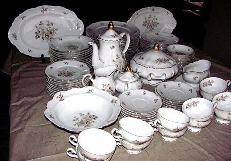 Mitterteich Charming Barbara Fine Bavarian China 94 Pc Set For 12