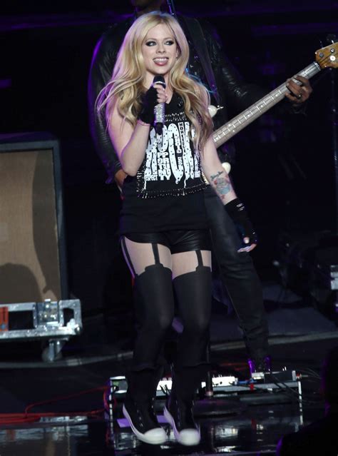 AVRIL LAVIGNE Performs at Concert in Las Vegas – HawtCelebs