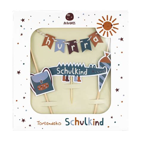 Ava Yves Cake Topper Schulkind Adventure Minicatwalk