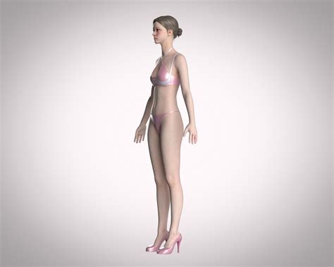 Bikini Dress Model TurboSquid 2135962