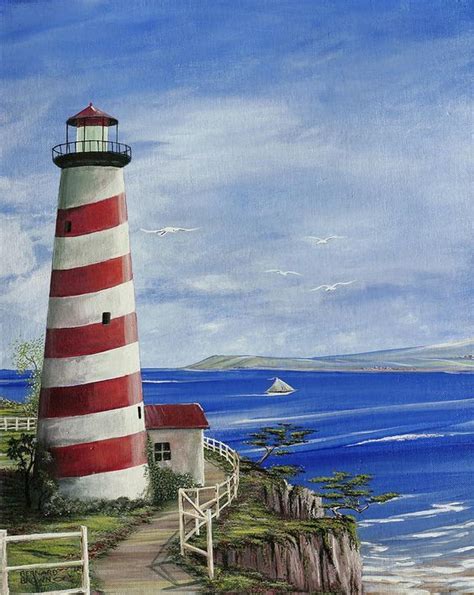 Most Beautiful Lighthouses Paintings