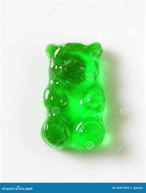 Green Gummy bear editorial stock image. Image of overhead - 40497964