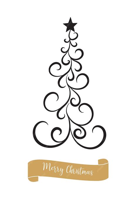 Santa Claus And Christmas Tree Drawing 6