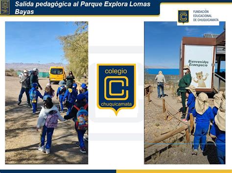 Salida Pedagógica al Parque Explora Lomas Bayas Colegio Chuquicamata