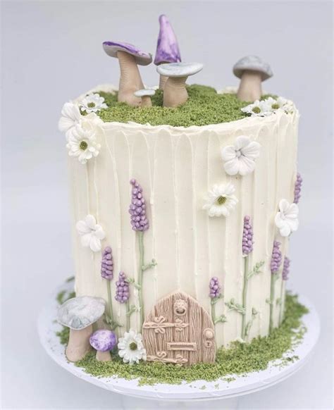 Pin By Shauna Paul On Fairy Garden Birthday Party Fairy Birthday Cake