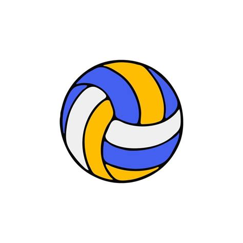 Volleyball Drawing Vector Art, Icons, and Graphics for Free Download