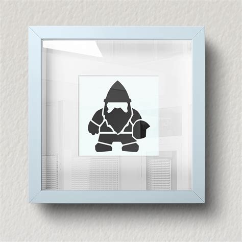 Gnome Silhouette SVG File: Instant Download for Cricut, Silhouette ...