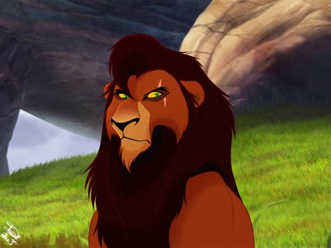 If Kovu was Scar's Son by IzibeeArtiGuess on DeviantArt