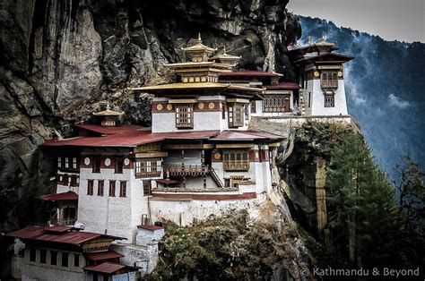 Travel Shot Tigers Nest Monastery Bhutan