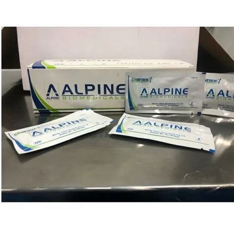 Alpine Corona Rapid Antigen Test Kit ICMR Approved At Rs 105 Piece