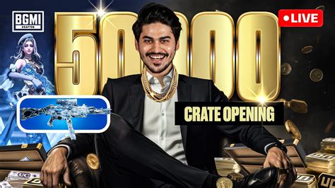 SHER 50000 UC KI CRATE OPENING KAREGA BGMI LIVE YouTube