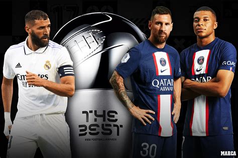 The Best 2022 Benzema Messi Y Mbapp Finalistas Al Premio The Best