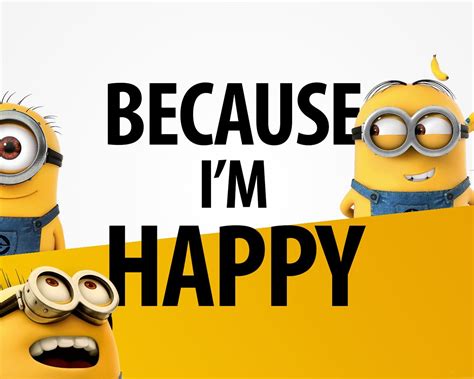 Because I Am Happy Text Artistic Design Hd Wallpaper Preview