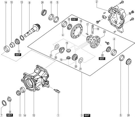 Mazda Cx Service Repair Manual Rear Differential Disassembly