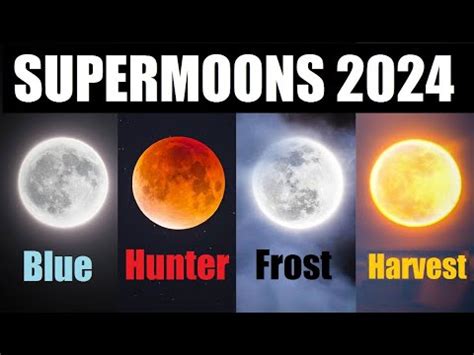 Supermoons In The Biggest And The Brightest Full Moon Of The Year