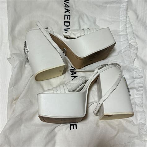 Naked Wolfe Platform Heels With Box Women S Fashion Footwear Heels