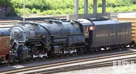 Photo Former Norfolk And Western Y6a Steam Locomotive No 2156 Returns