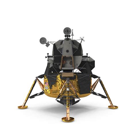 Lunar Module Apollo 11 3d Model Turbosquid 1195735