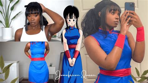 Turning Myself Into Chi Chi From Dragon Ball Z For Halloween Amazon Costume Dragon Ball Z