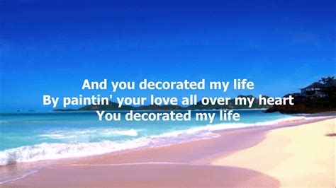 You Decorated My Life By Kenny Rogers 1979 With Lyrics YouTube