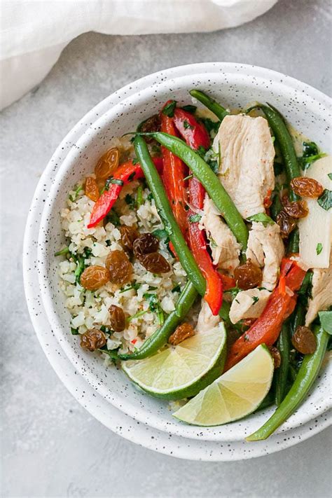 Whole30 Green Curry With Chicken Hungry By Nature