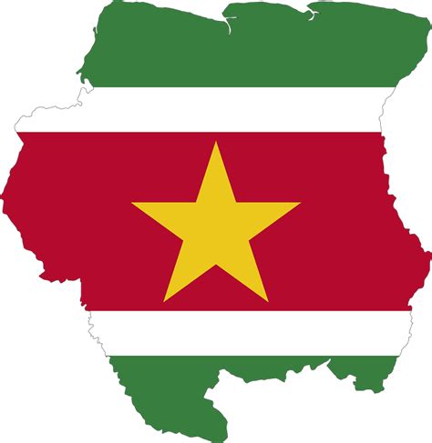 Surinam Bandera Mapa Gráficos vectoriales gratis en Pixabay